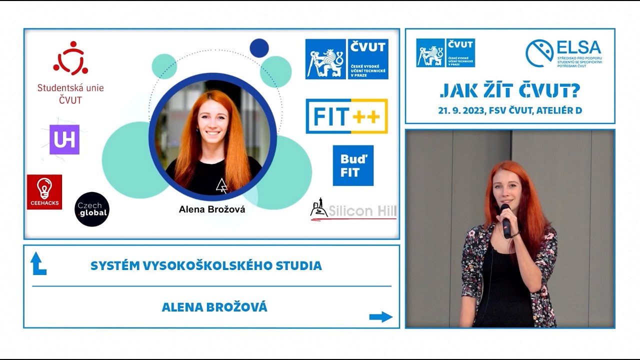 Jak žít ČVUT? Systém VŠ studia