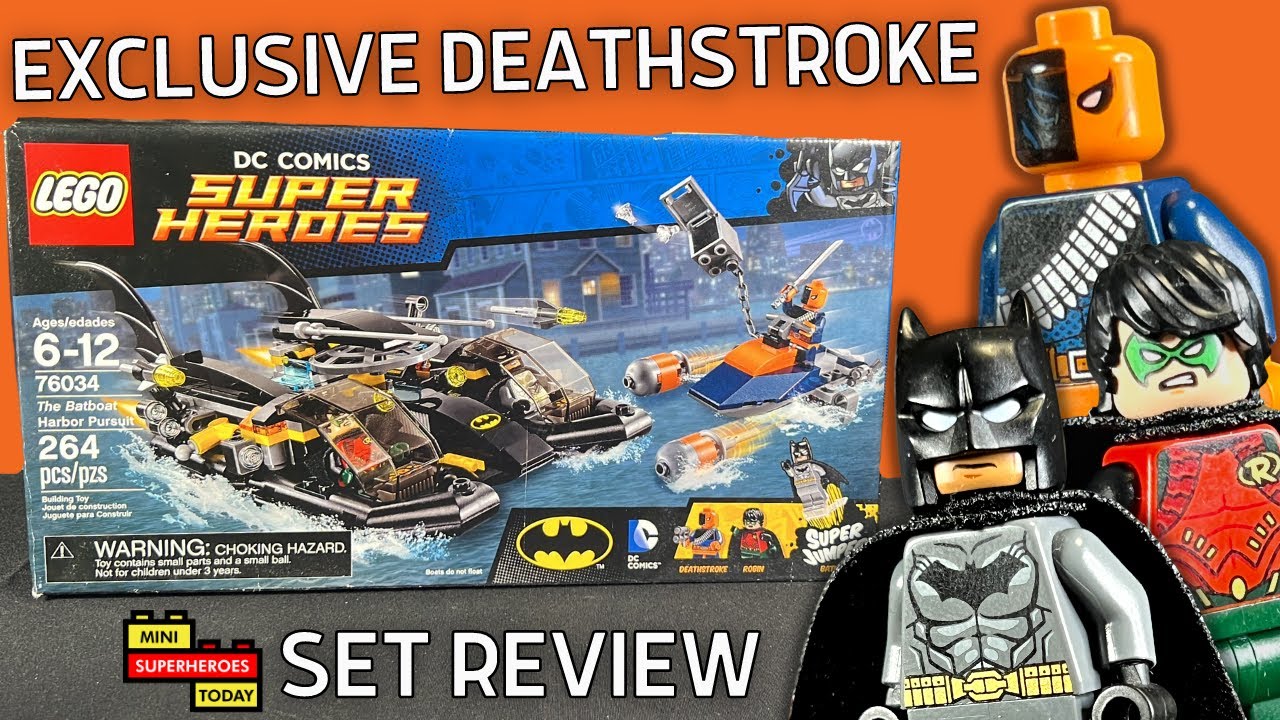 ЭКСКЛЮЗИВНЫЙ ОБЗОР LEGO DEATHSTROKE - Batman 