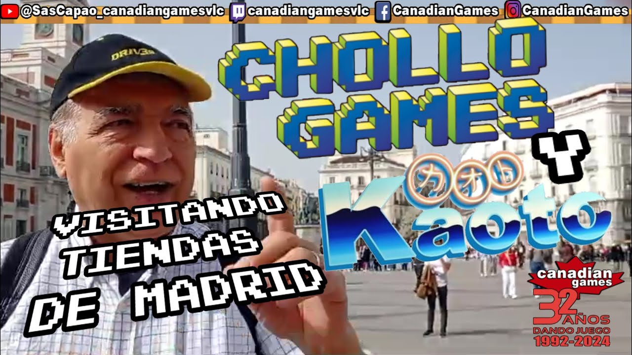 Canadian Games - Valencia: Visitando tiendas de Madrid, Chollo Games y Kaoto Store (2024)