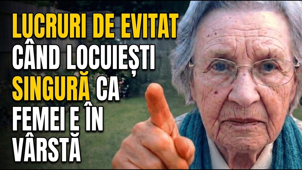 Lucruri Pe Care TREBUIE Să Le Eviți Când Locuiești Singură Ca Femeie În Vârstă