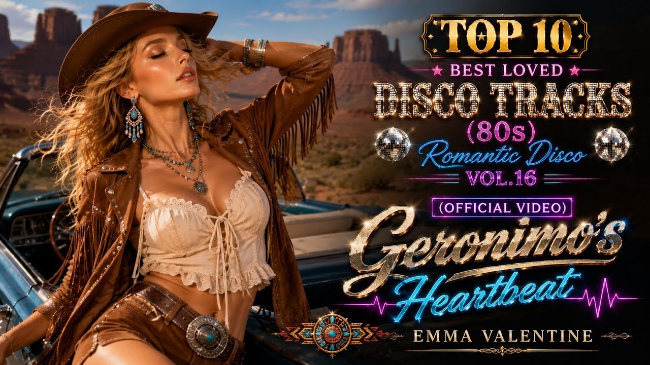 10 Best Loved Disco Tracks (80s) | Romantic Disco Vol.16 (Official Video) - Geronimo's Heartbeat