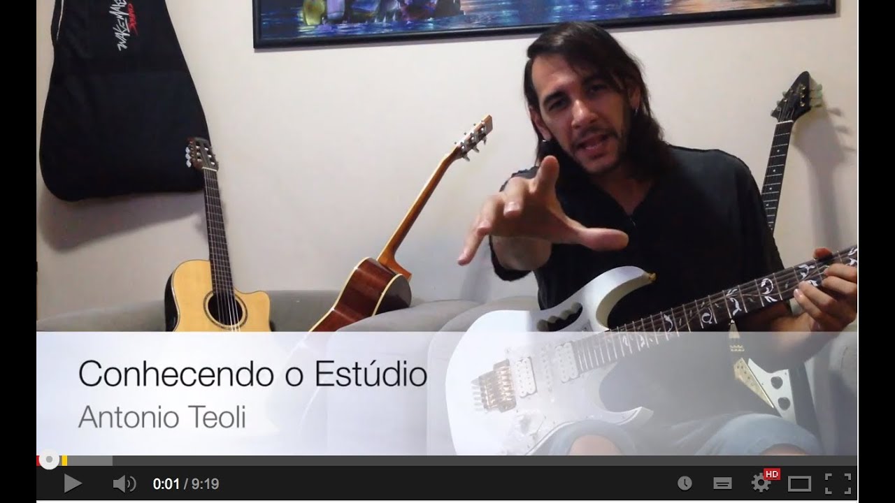 Teoli Vlog 01 - Conhecendo o Estúdio