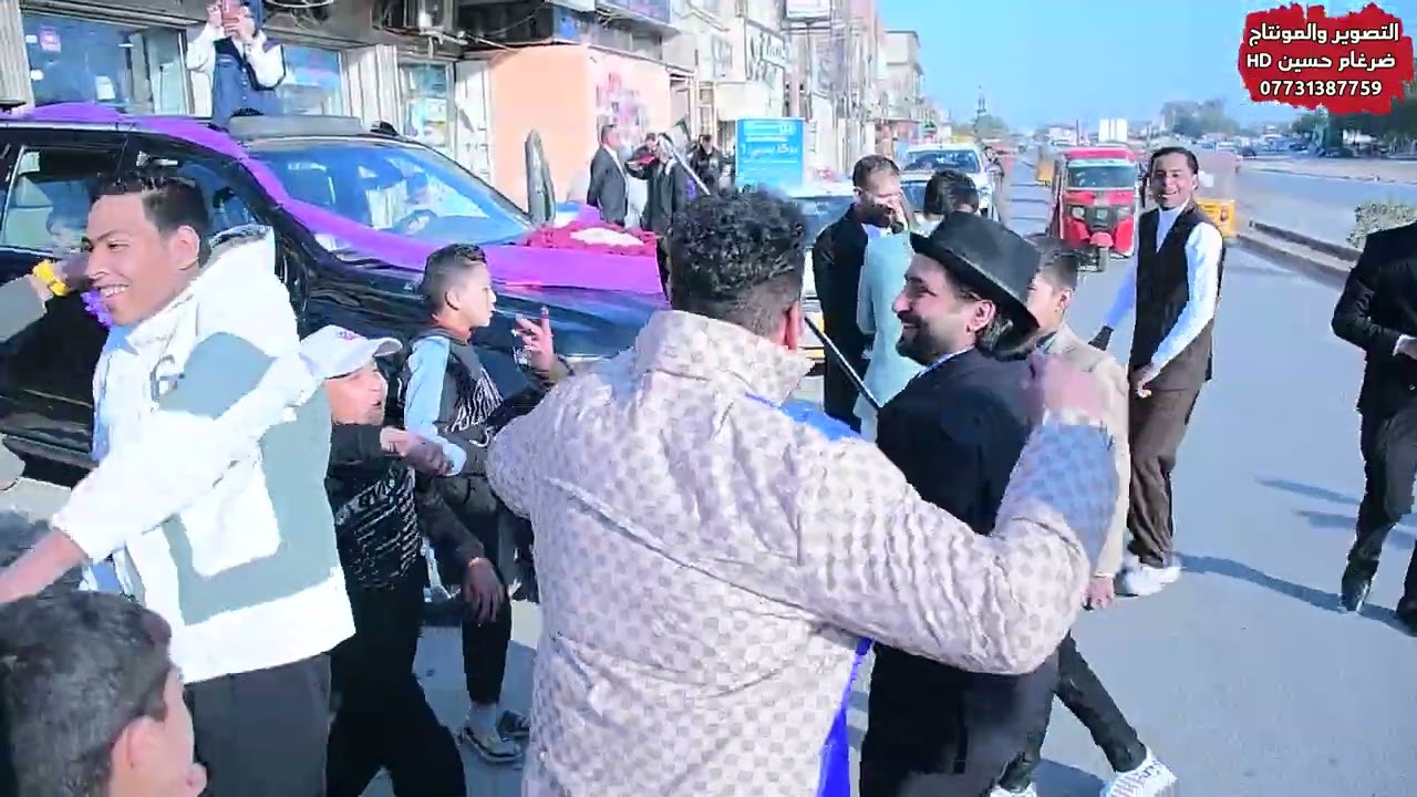 حفل زفاف حسين الشمري الف الف مبروك