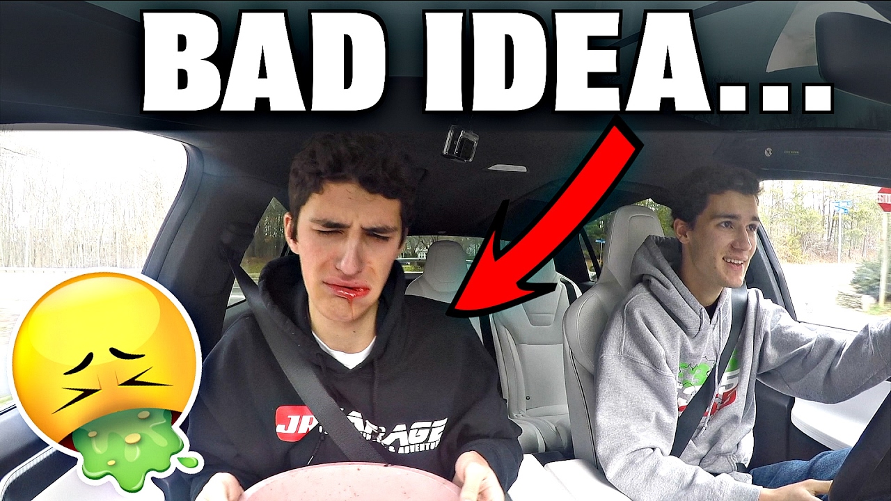Wisdom Teeth Revenge With Tesla P90D! *Vomit Warning*