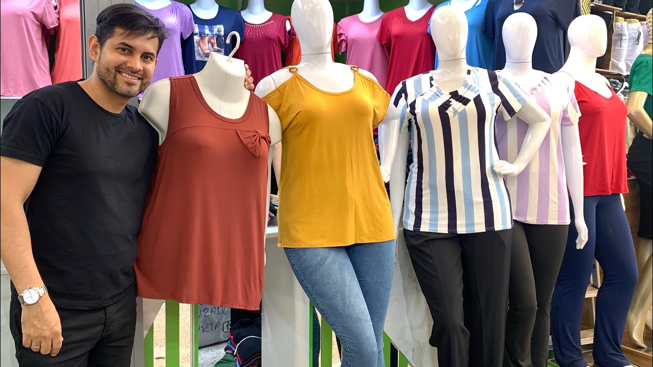 R$ 13,50 - FÁBRICA EXCLUSIVA DE MODA FEMININA DENTRO DO BRÁS 