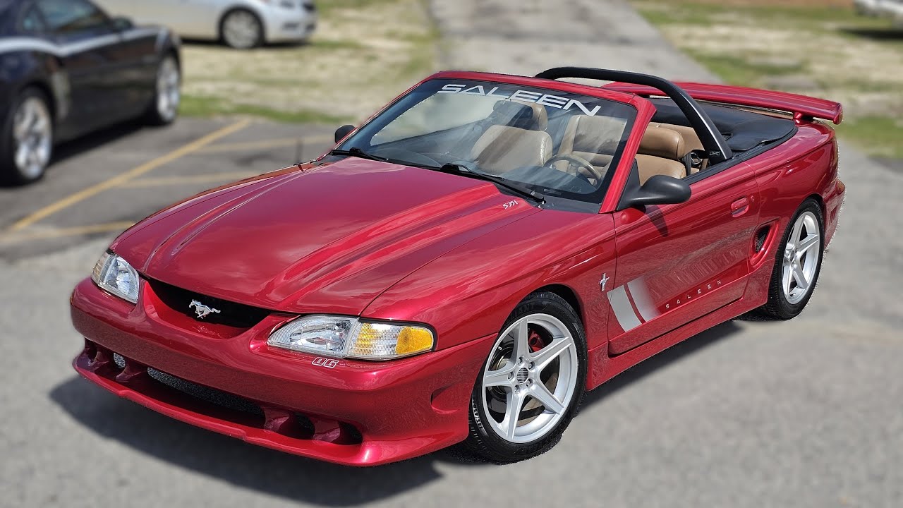 Everything you need to know about this 1995 Ford Mustang GT Convertible Saleen Tribute @ I-95 Muscle