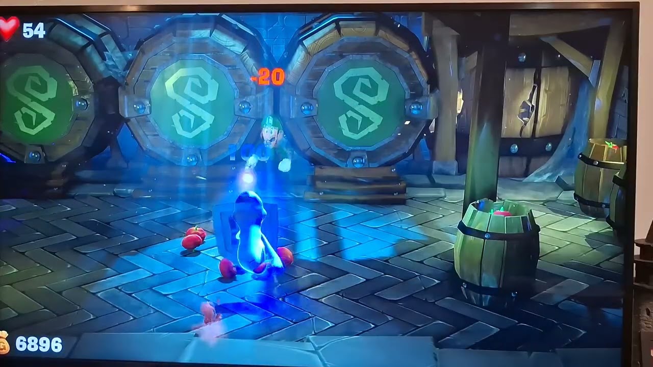 Luigi's mansion 3 - beating King Mac Frights- E7