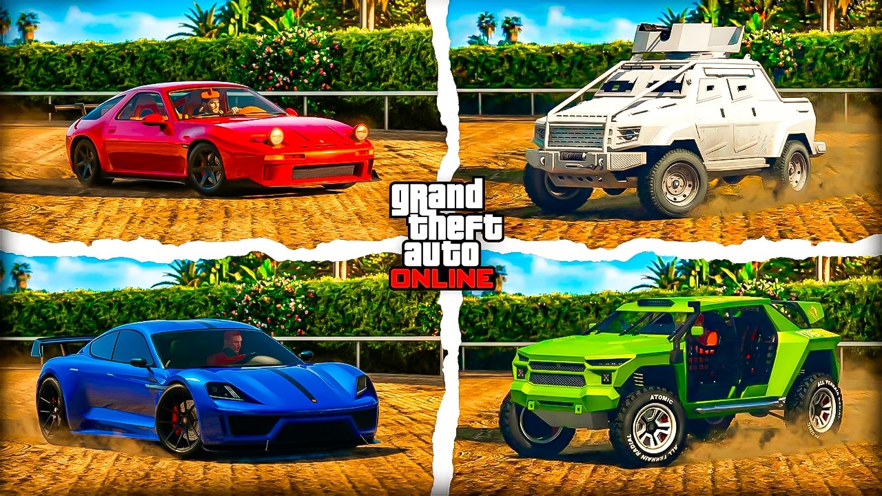 Tive Todos Os Carros, e Esses São Meus Preferidos! (GTA Online)