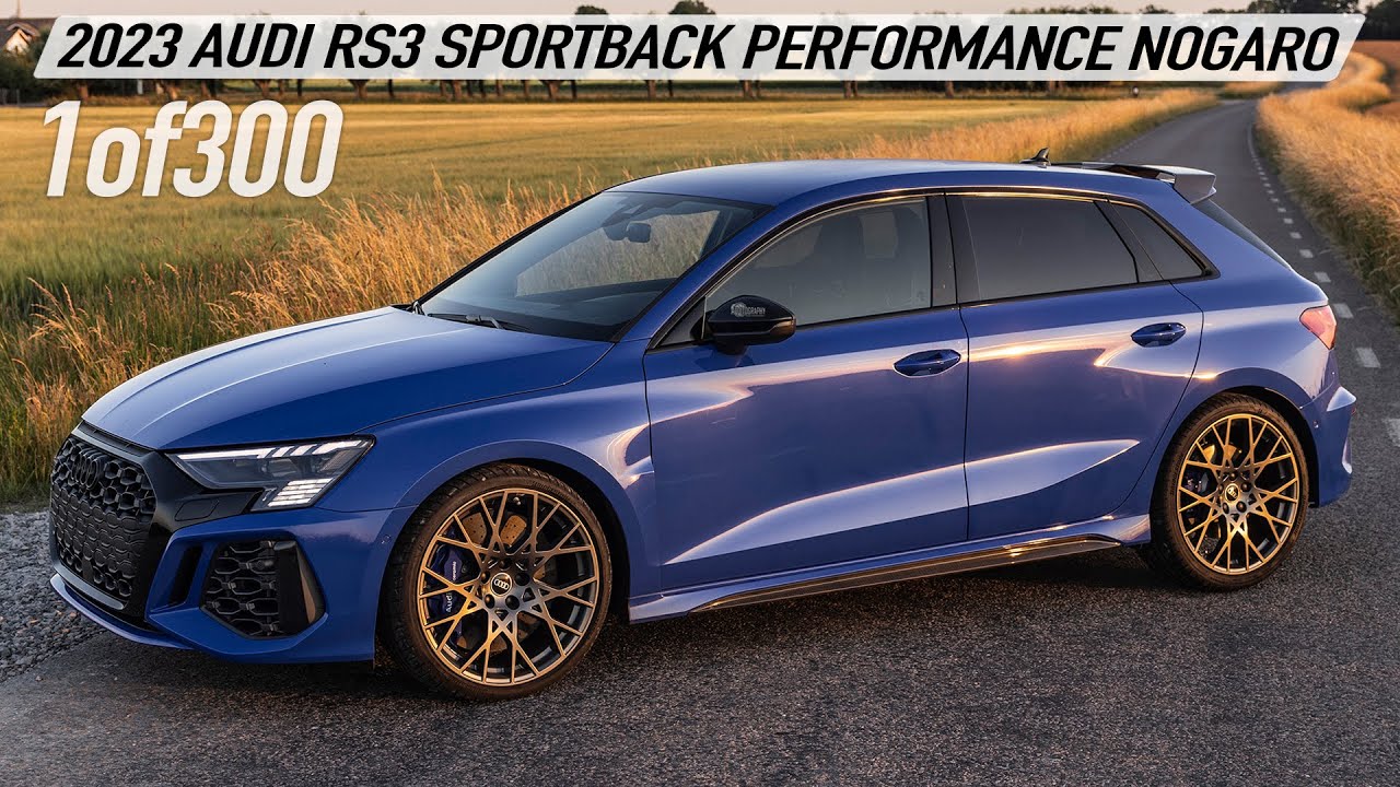1of300! 2023 AUDI RS3 SPORTBACK PERFORMANCE NOGARO EDITION - In Detail with the 407hp  hyperhatch