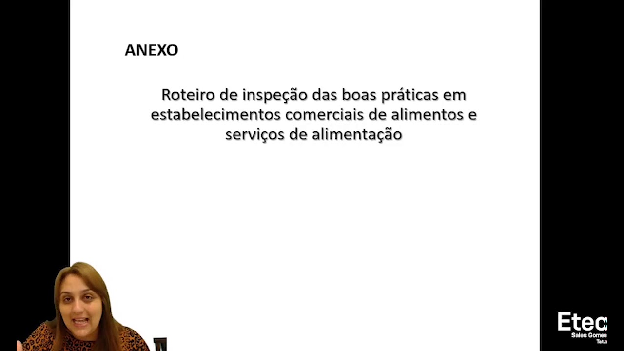 Código da Vigilância Sanitária (part-1) - Higiene dos Alimentos