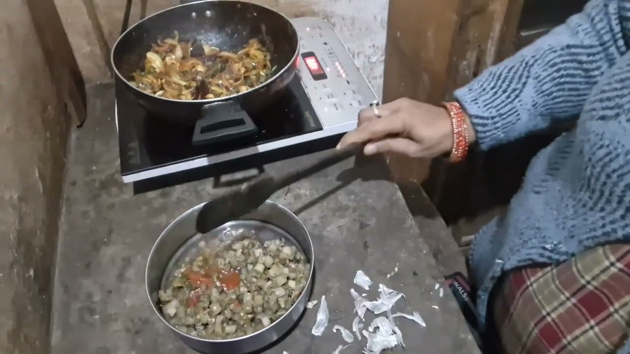कौचु पता की चटनी बनाई 