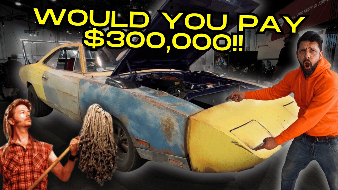 JOE DIRT'S DODGE CHARGER DAYTONA THIS HAS TO BE THE COOLEST CAR OF SEMA!!