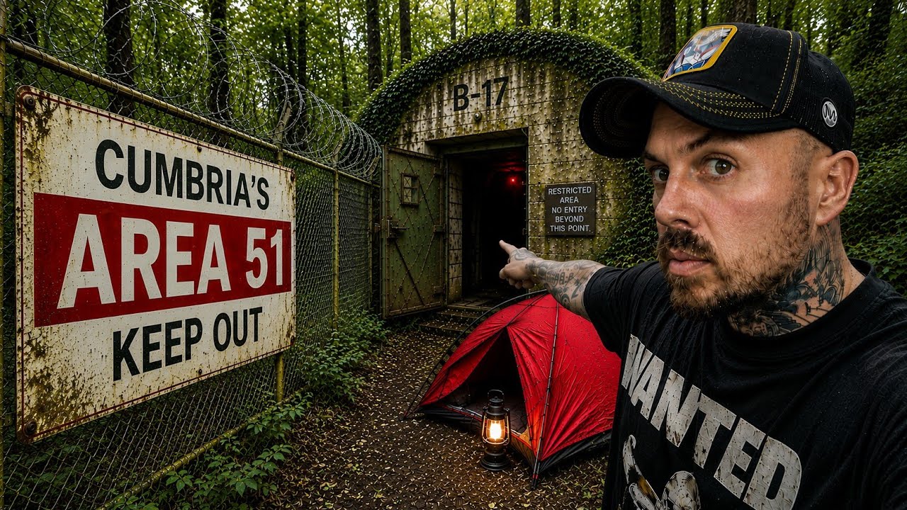 24 часа в кемпинге в &laquo;Зоне 51&raquo; Камбрии&hellip; Заброшенная и заросшая база НАТО