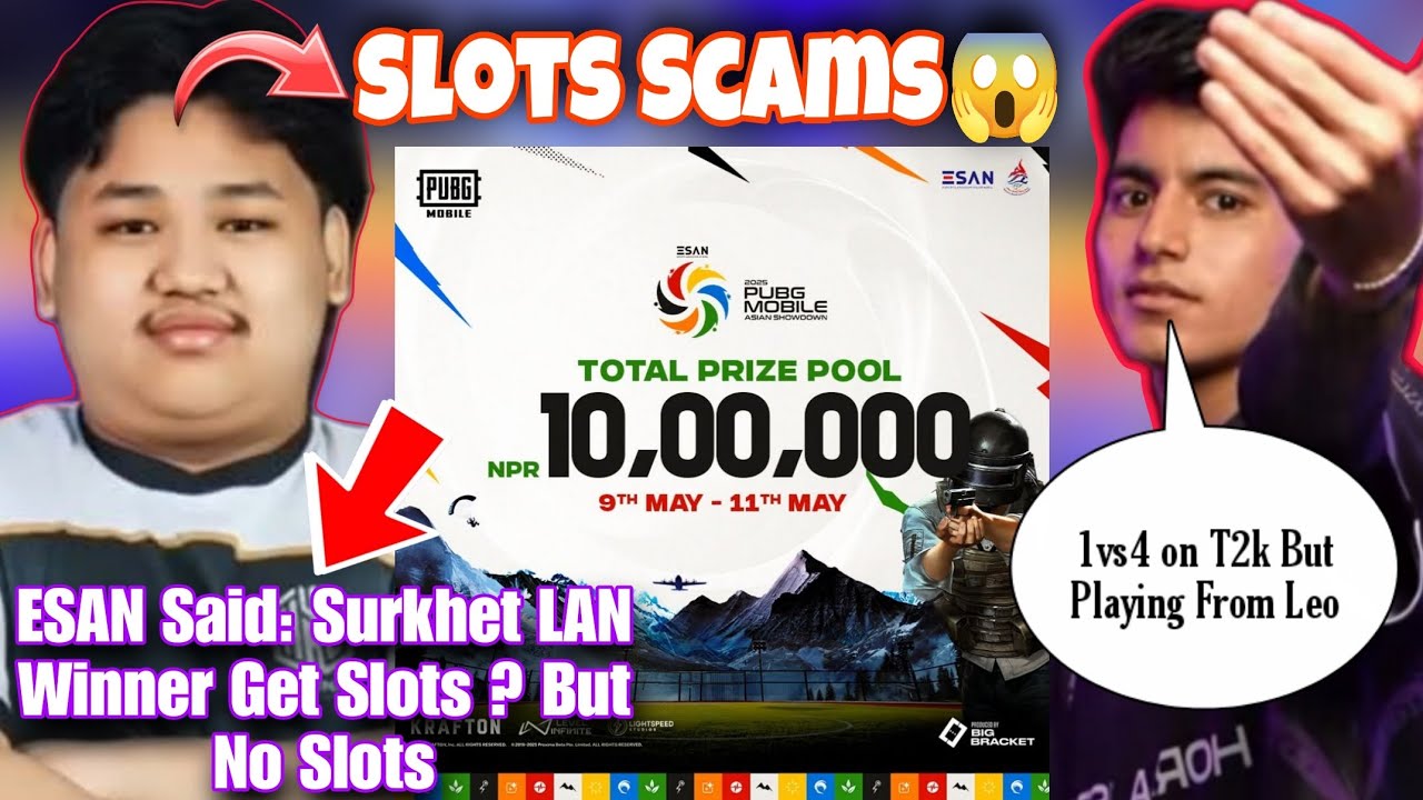 Pekka Shares Slots Scams by ESAN 😱? Slots Announced But Not Given? Haitdami 1vs4 on T2k😱?