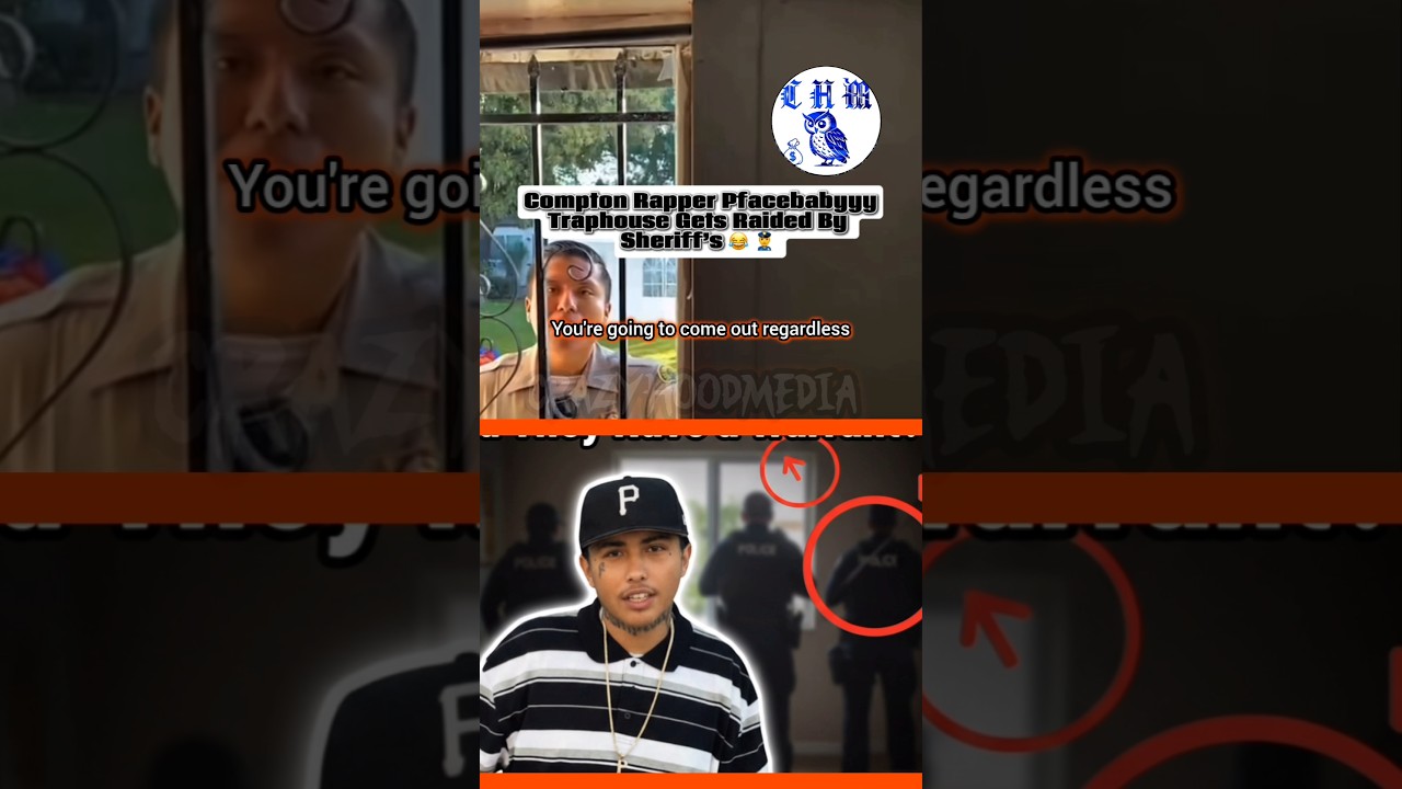 SURENO RAPPER GETS RAIDED ON LIVE👀😱PFACEBABYYY COMPTON #hoodnews #compton #surenos