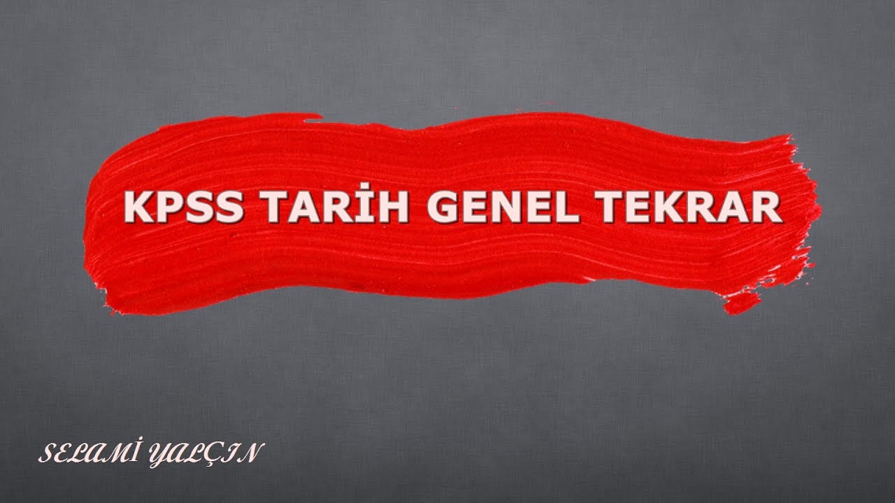 4. Osmanlı Kuruluş Dönemi - Selami Yalçın