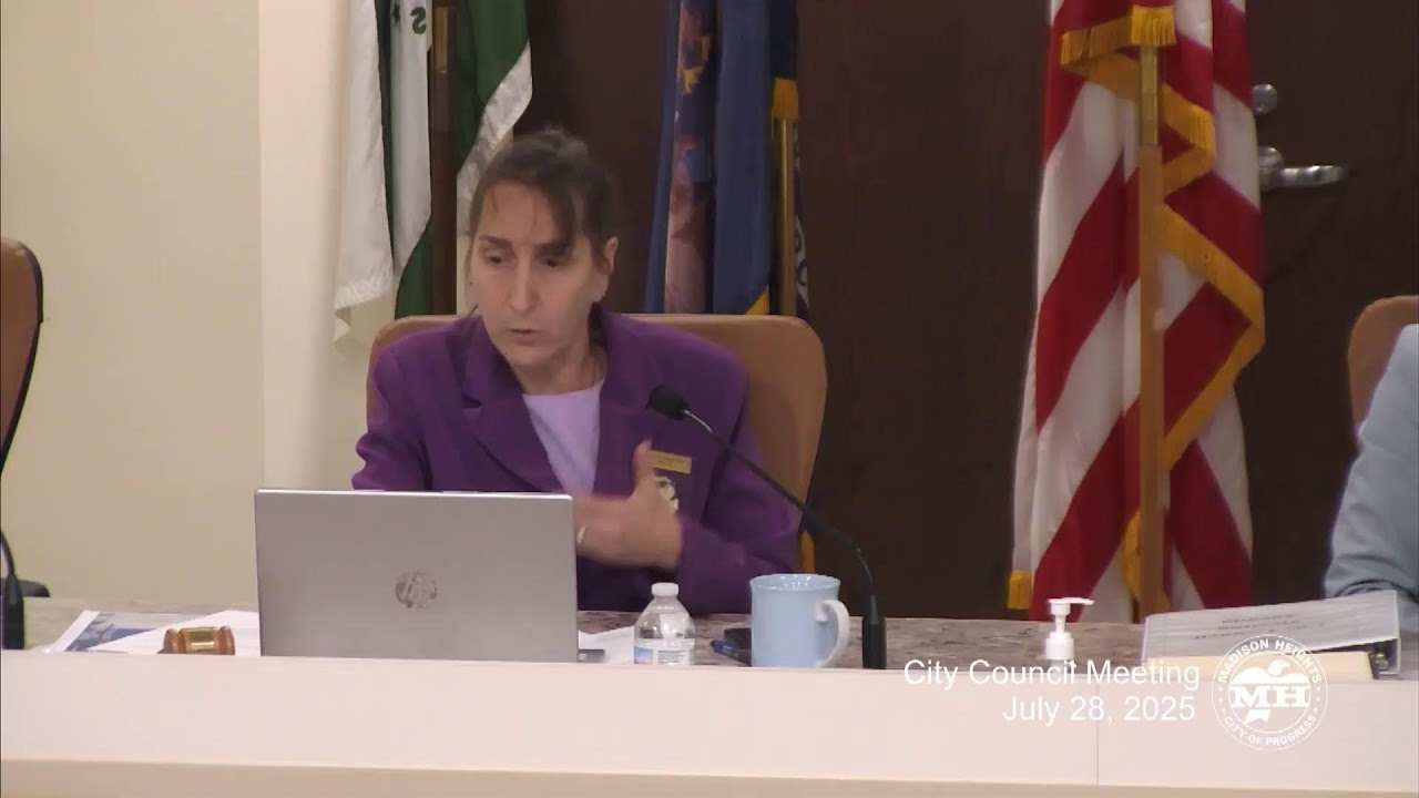 July 28, 2025 - Regular City Council Meeting