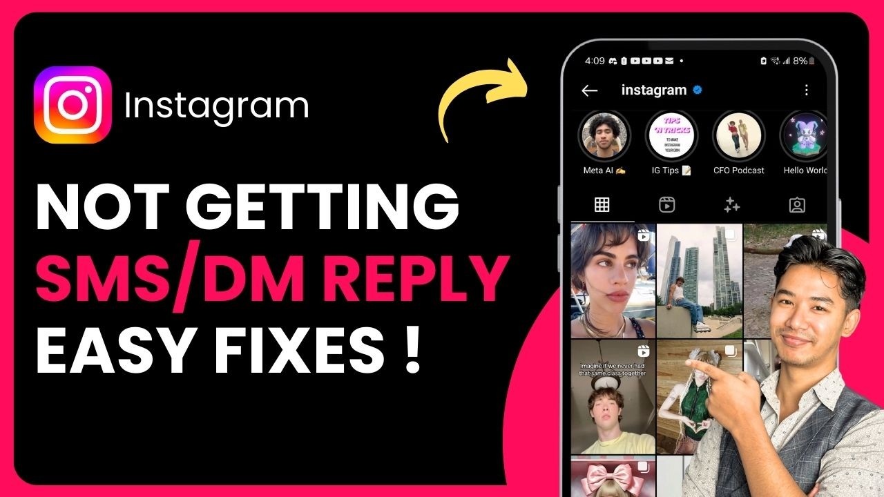Not Getting SMS or DM Notification Replies? (Instagram Fix)