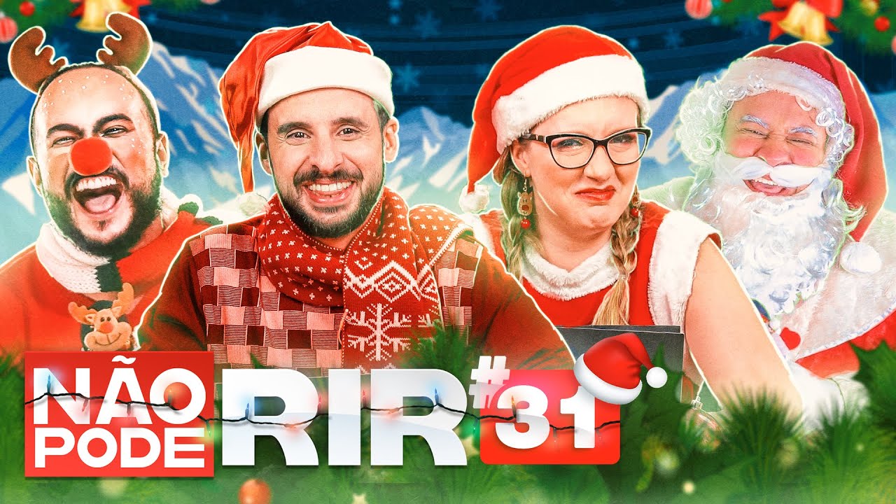 JORNAL NÃO PODE RIR - Edição ESPECIAL de Fim de Ano! 🎅