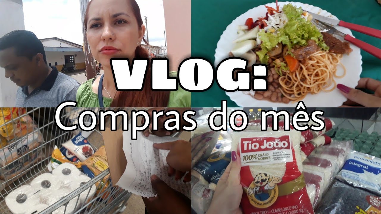 VLOG: Compras do mês de março + quanto gastamos? 💲💲