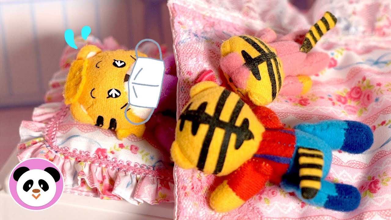 しまじろう はなちゃん おかあさんがかぜをひいたときは ❤︎ When your mummy gets a cold, Shimajiro ❤︎ Poco Channel