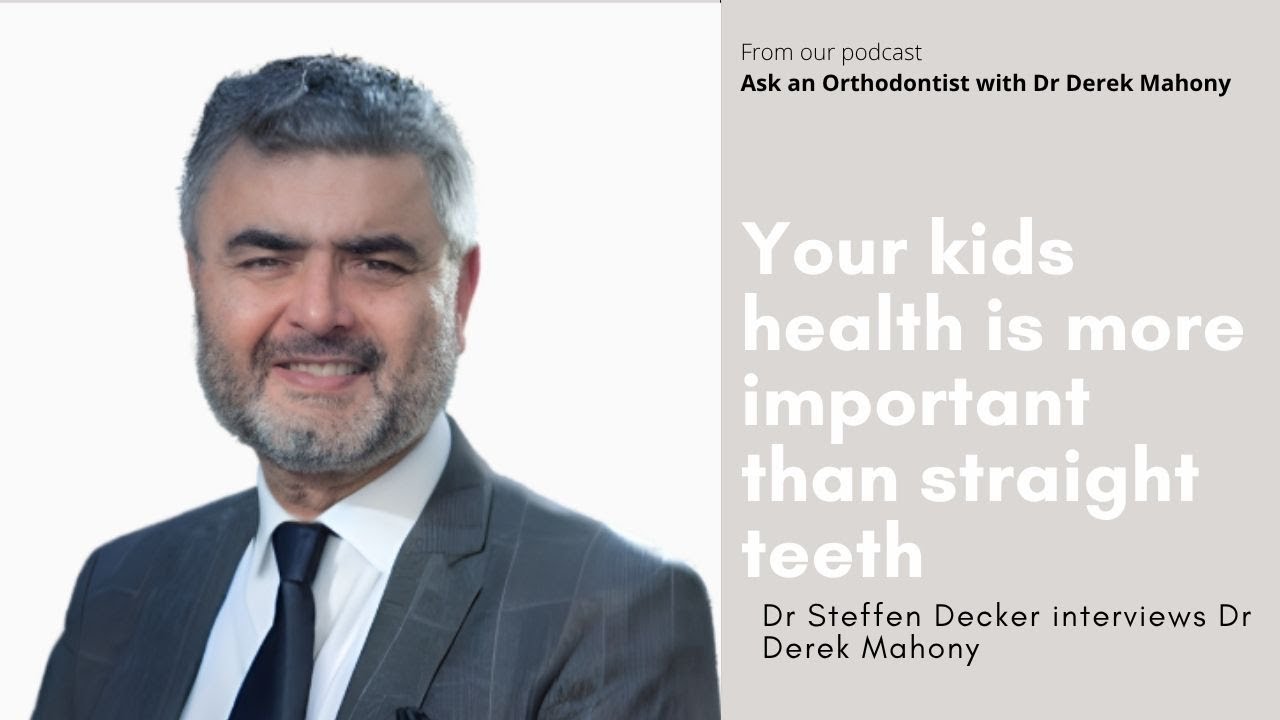 Your kids health is more important than straight teeth