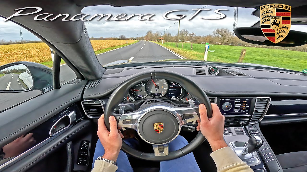 2013 Porsche Panamera GTS 4.8 V8 *AMAZING SOUND* POV Test Drive