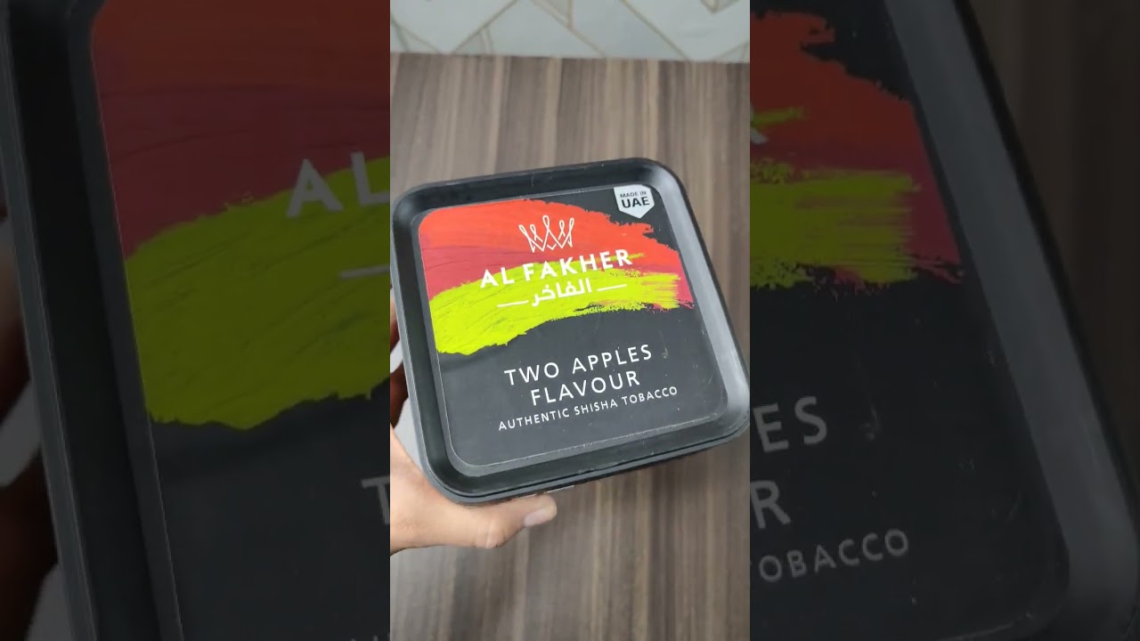 Alfakher Two Apple Flavours #hookah #alfakher #youtubeshorts #flavour #reels #hookahsmoke #popular