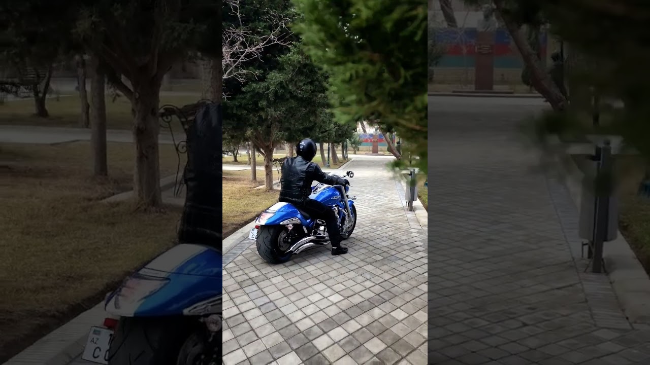 suzuki intruder m1800r with cobra exhaust sound