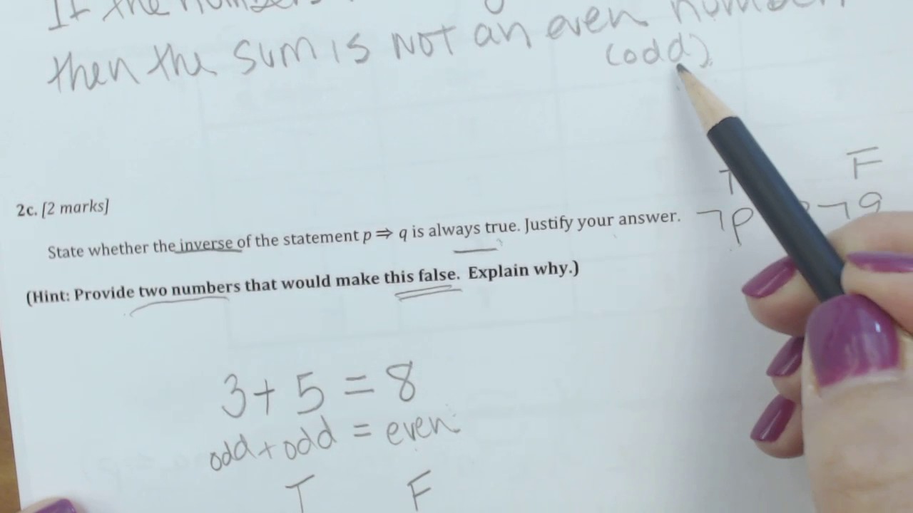 Review for Logic Formative 2