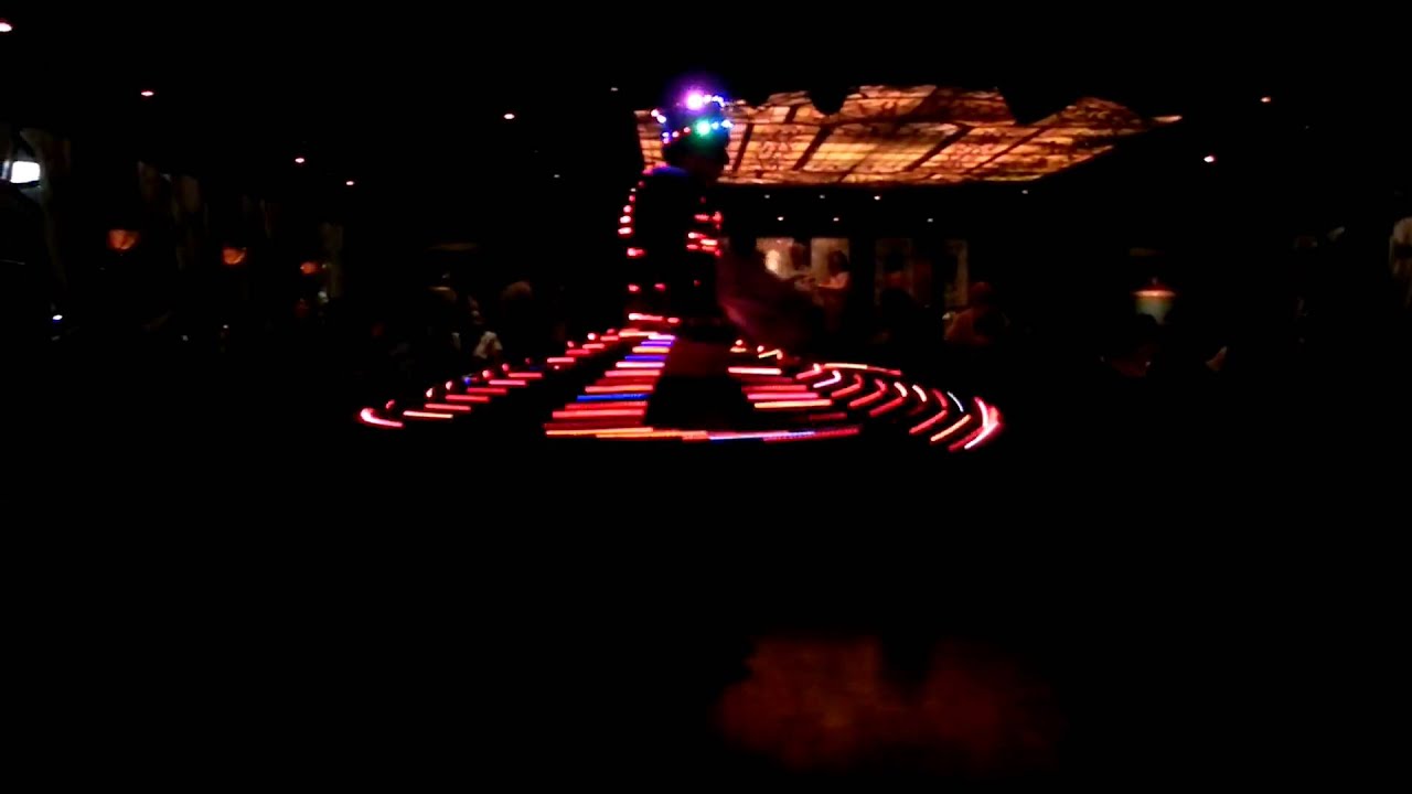 Whirling Dervish with lights! Nile Maxim - Cairo