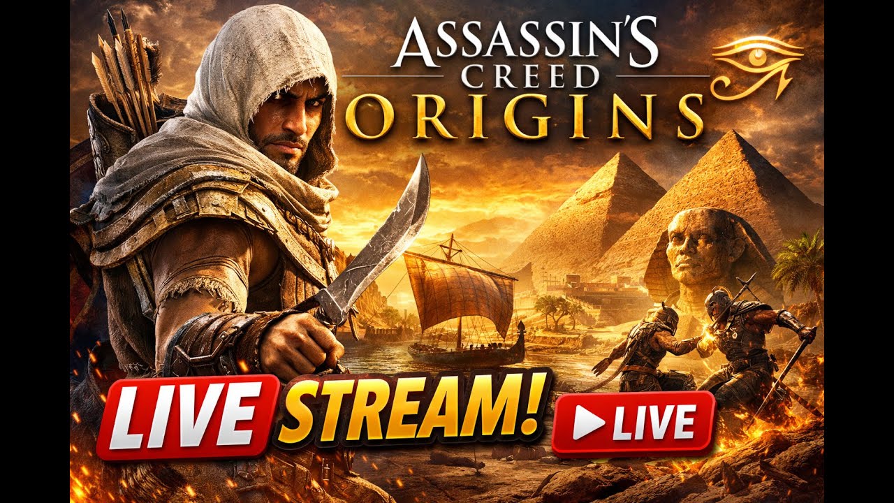 ASSASSIN'S CREED ORGINS FIRST TRY