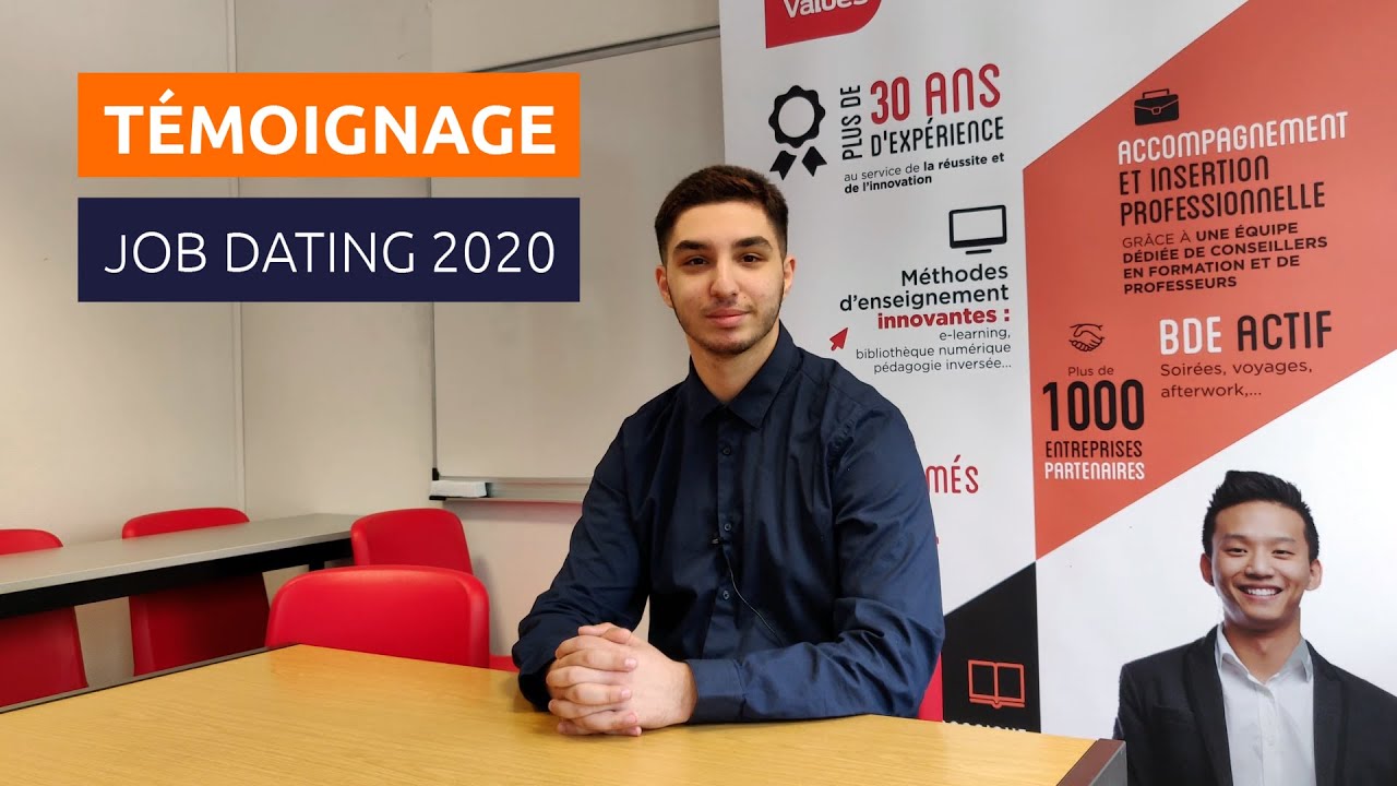 JobDating 2020 - Témoignage de Nadir