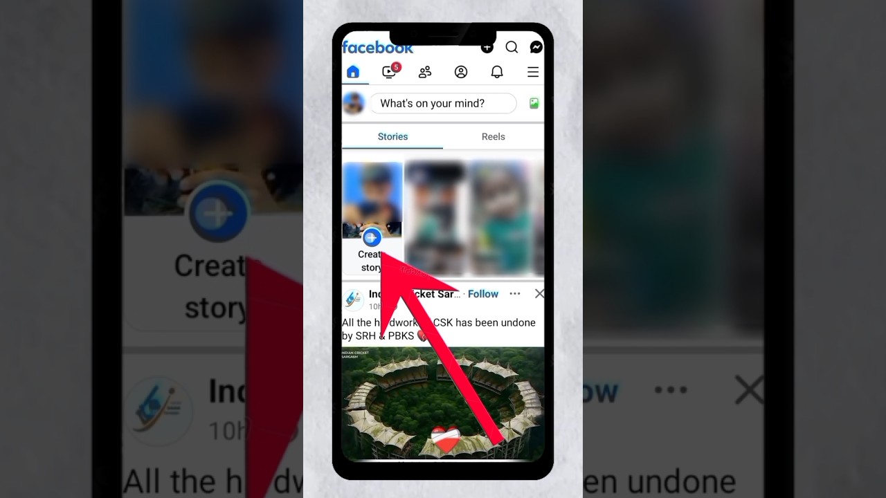 Facebook par story kaise lagaye 😱 How to post story on facebook 2025 | #shorts