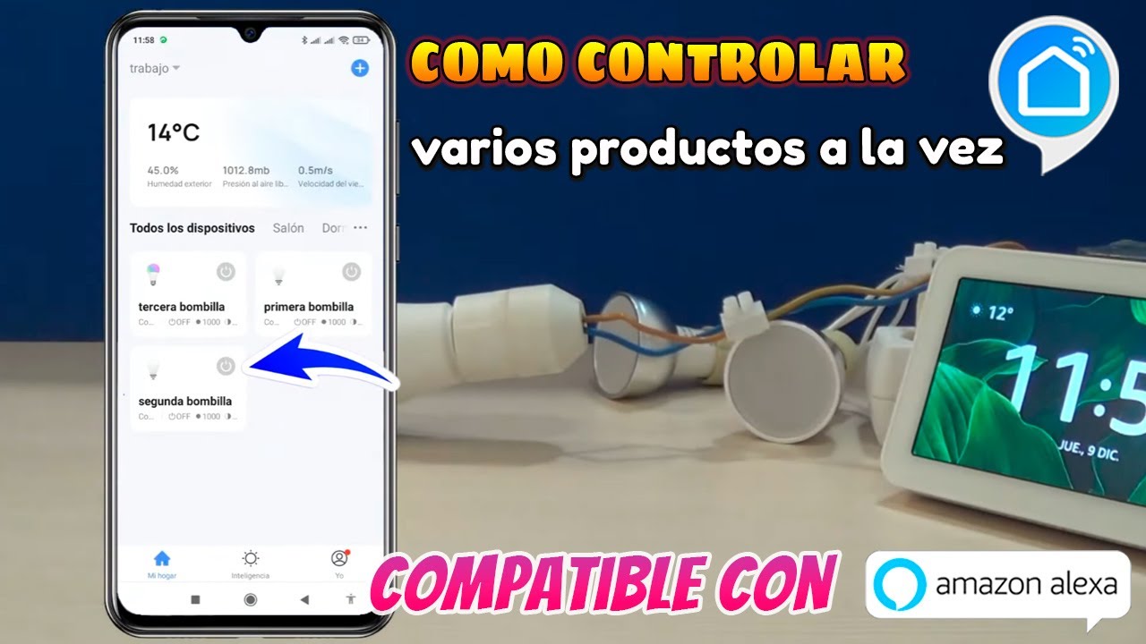 Como controlar varios productos a la vez desde Smart Life - TuyaSmart compatible con Amazon Alexa