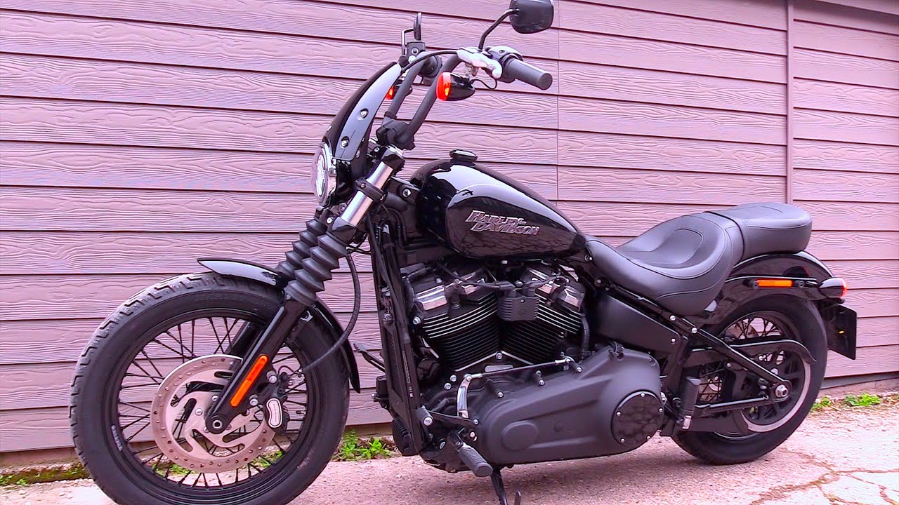 Harley Davidson Street Bob, установка защитного экрана 