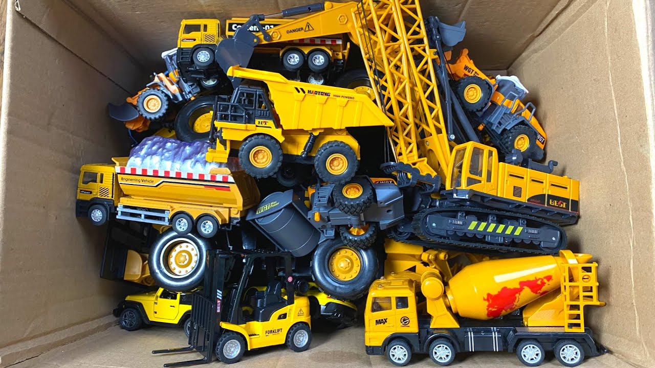 KABOLITE K350-200 DIGGER, MEGA RC TRUCKS-RC TRACTORS, RC MACHINES COLLECTION!! EXCAVATOR LESU ET30H