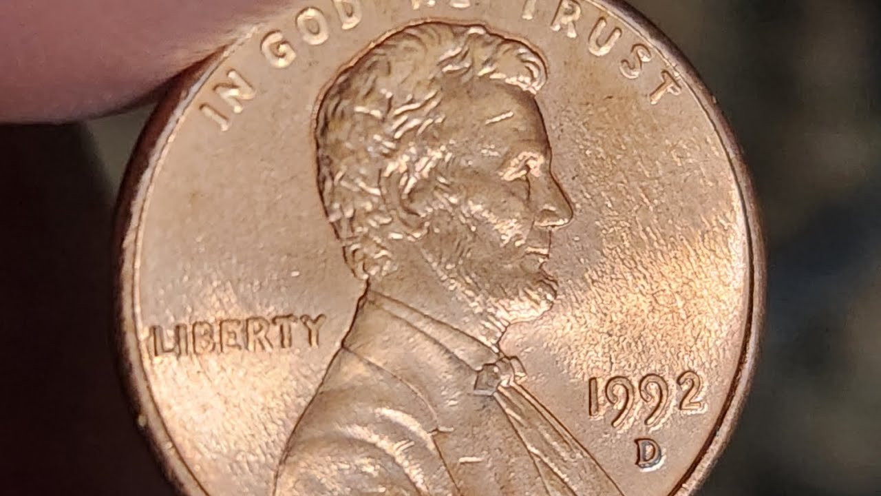 1992D Lincoln Cent 