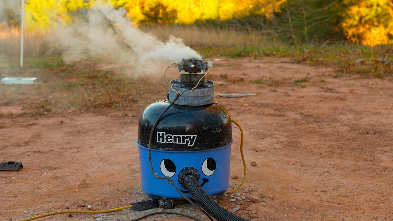 Numatic Henry Vacuum Destruction