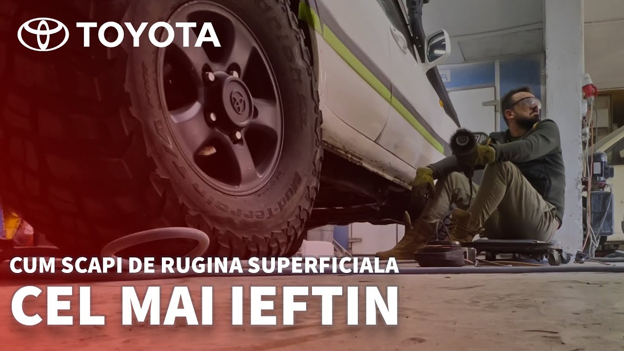 Cum scapi de rugina superficiala CEL MAI IEFTIN | STACS TOYOTA