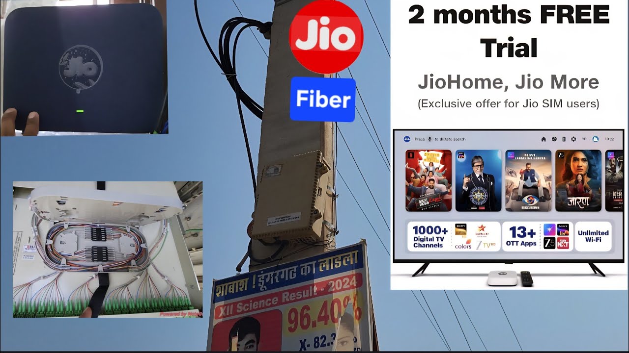 Jio Fiber ₹399 Plan,Installation | Jio  Wifi plans for home unlimited data | 2 Months Free Plan 2026