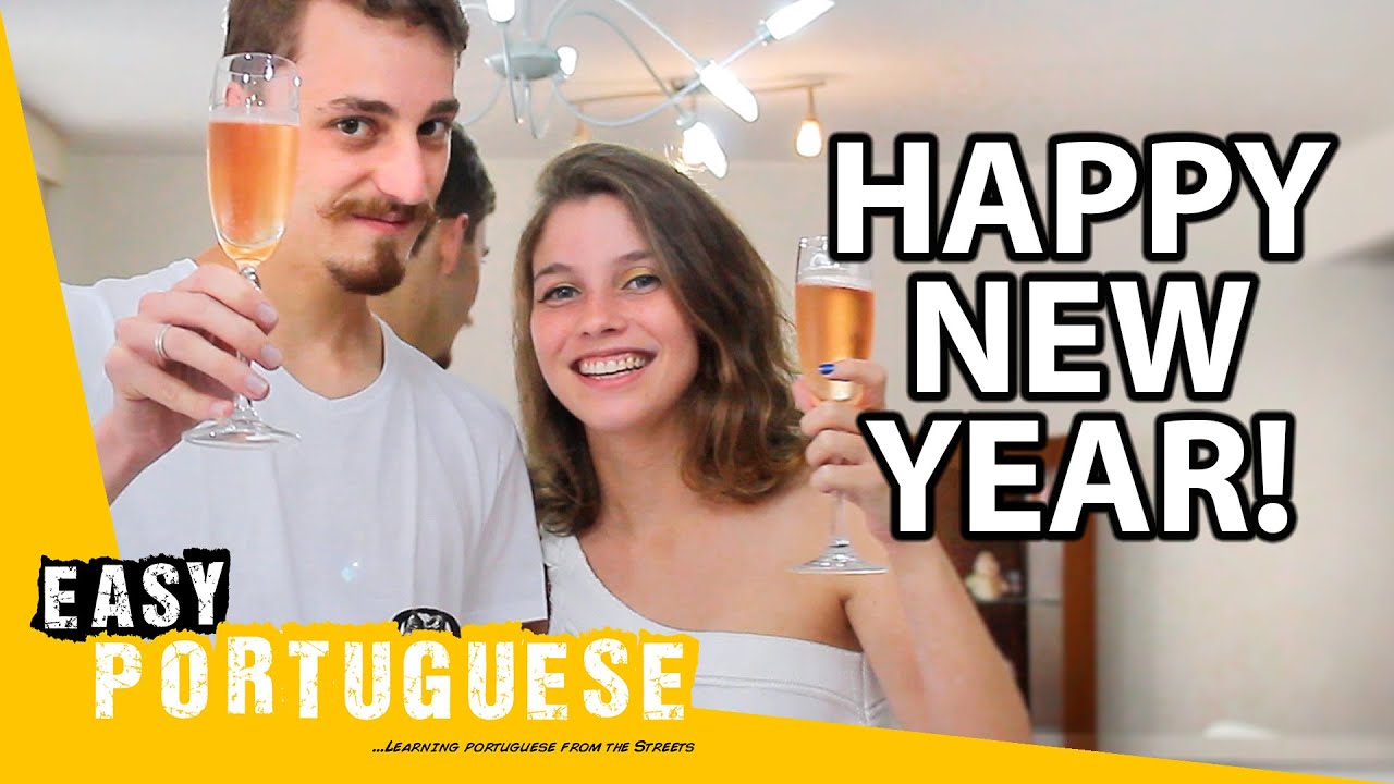 Brazilian New Year's Traditions | Easy Portuguese 78