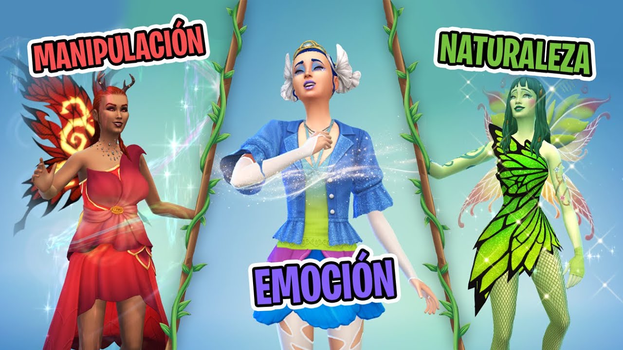 COSAS QUE HACER CON LAS HADAS EN LOS SIMS 4 'NATURALEZA ENCANTADA' 🧚🏻 PODERES + CURIOSIDADES ✨