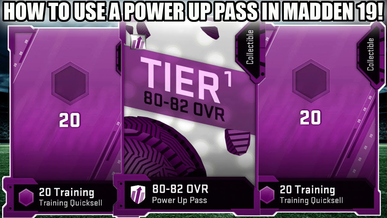 HOW TO USE A POWER UP PASS! SKIP OVER CORE ELITES! | MADDEN 19 ULTIMATE TEAM