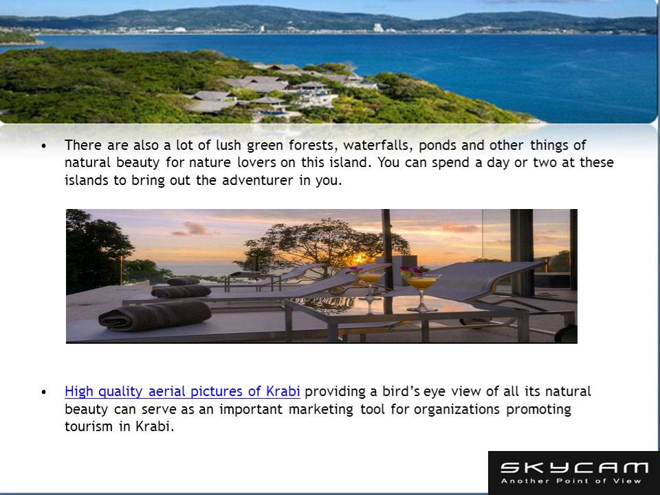 High Quality Aerial Pictures of Krabi Available with SkyCAM
