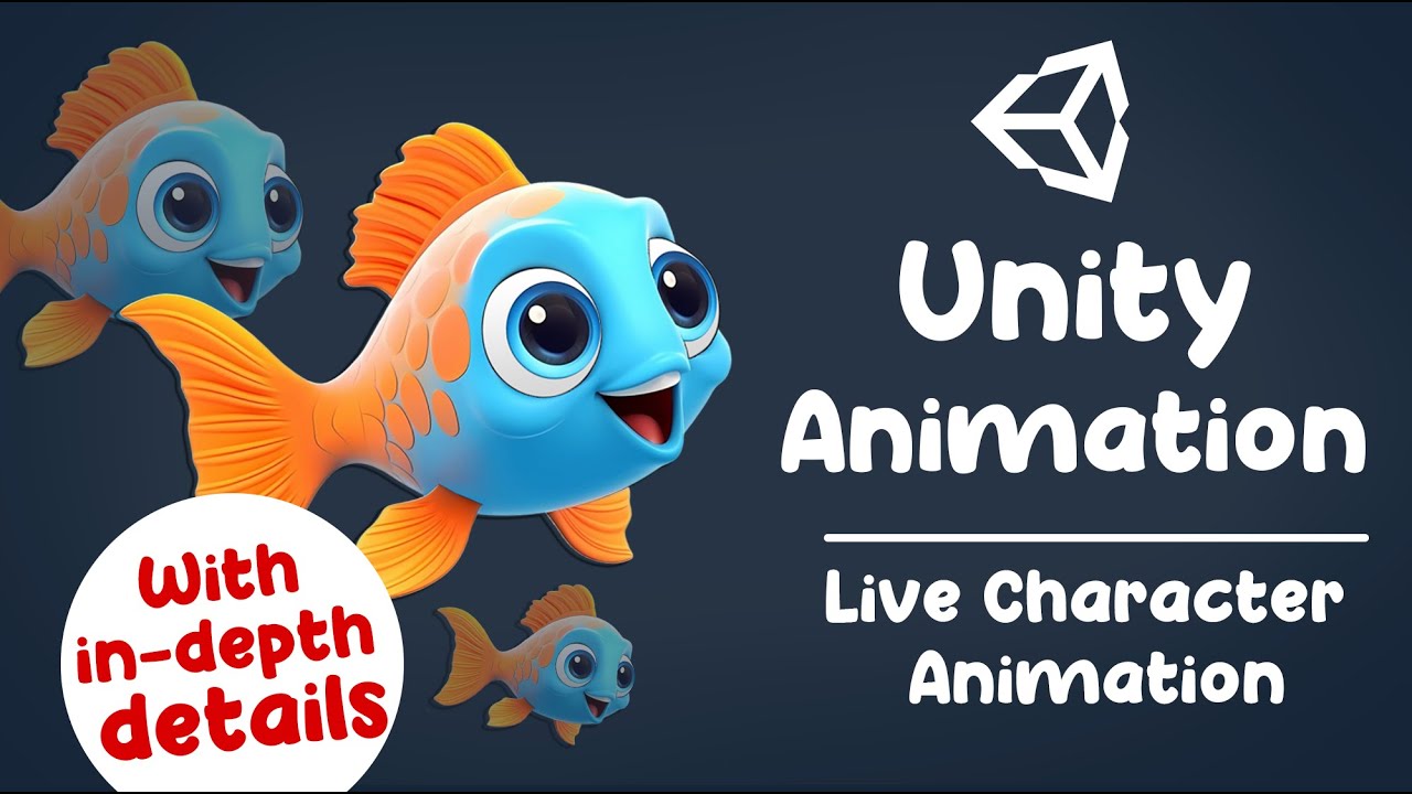 Unity Animation : Live Character Animation with in depth details
