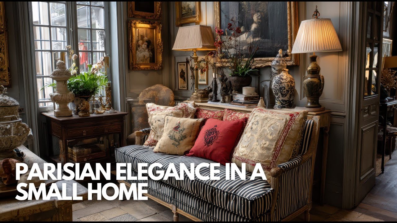 Parisian Elegance in a Small Home: French-Inspired Design That Feels Timeless