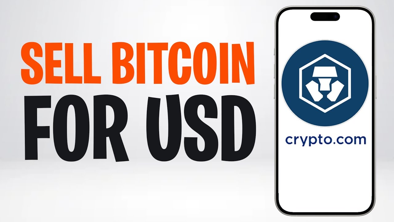 How to Sell Bitcoin on Crypto.com for USD (2026) ✅