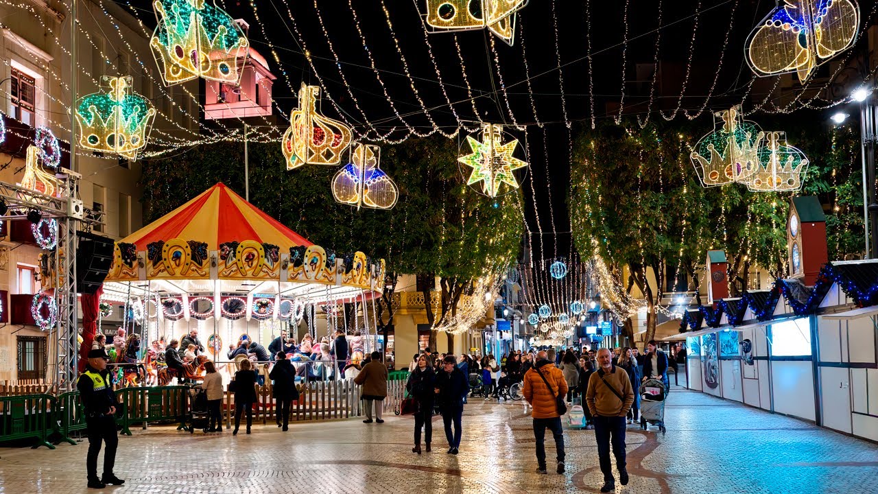 The Streets of Elche Spain - Christmas 20205 - Leica Q3