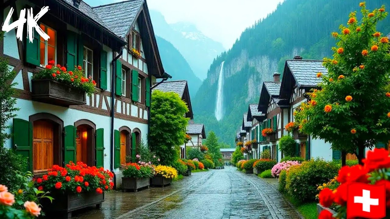 Switzerland in 16K Hyper ULTRA HD HDR - Paradise of  Earth (240 FPS) Iseltwald,Appenzell Countryside